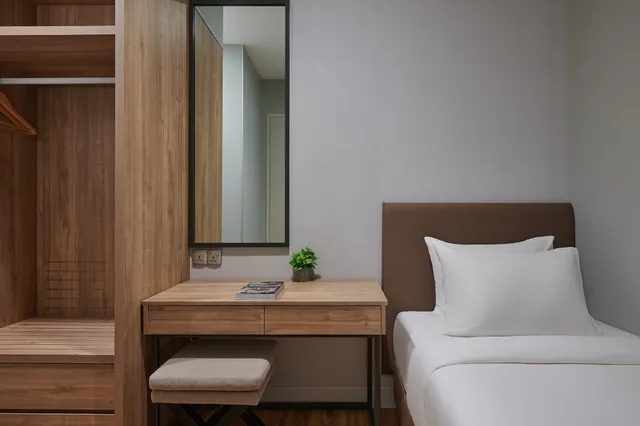 شقة سوبيريور بسرير كينج وسرير فردي بغرفتي نوم، Mercure Living Putrajaya 5/9