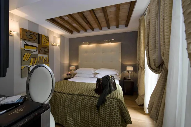 غرفة بسرير مزدوج أو سريرين منفصلين، Duca D Alba Hotel 3/10