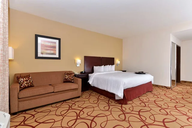 جناح استوديو بسرير كينج مع أريكة، Hampton Inn Houston Deer Park Ship Area 3/5