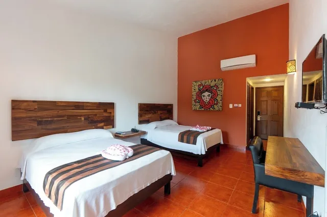 غرفة بسريرين مزدوجين، Santa Cruz Huatulco Hotel 7/10