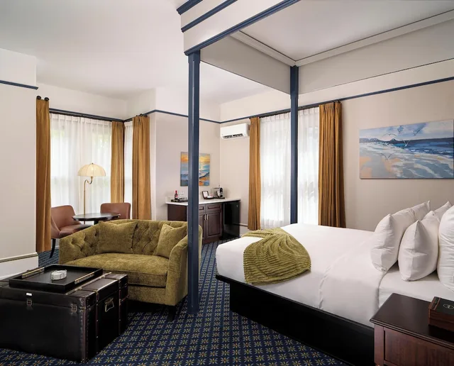 غرفة سيغنتشر بسرير كوين، Pendray Inn and Tea House 1/5