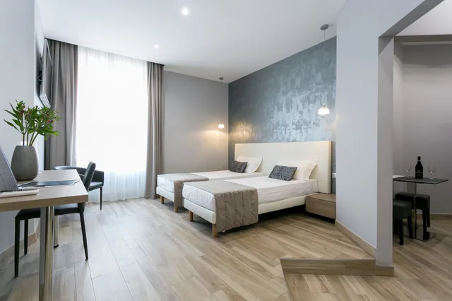 شقة سوبيريور بسريرين منفصلين بحوض جاكوزي، Aparthotel Durini 10/10