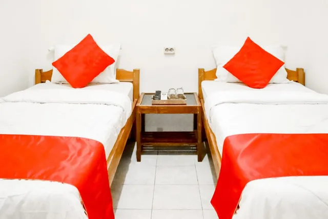 غرفة قياسية بسريرين منفصلين، OYO 465 Alam Citra Bed & Breakfast 4/7