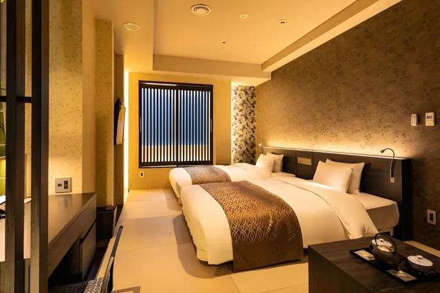 غرفة يابانية سوبيريور بسريرين مزدوجين، Piazza Hotel Nara 1/1