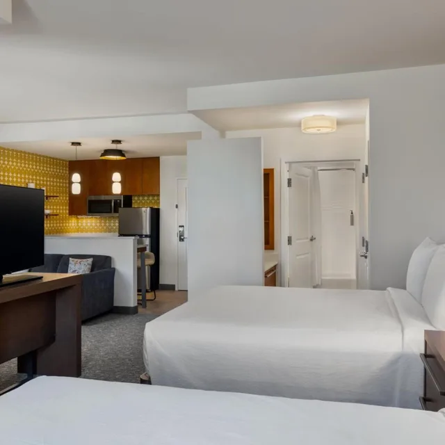 استوديو بسريرين كوين مع أريكة لذوي الإعاقة، Residence Inn Panama City Beach Pier Park 1/4