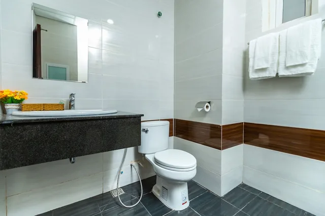 غرفة سوبيريور بسريرين منفصلين بإطلالة على المدينة بغرفة نوم واحدة، Mekong View Apartment & Hotel II 2/3