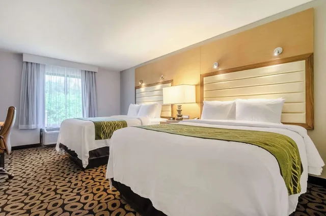 Upgrade, 2 Queen Beds، Comfort Inn Raleigh Midtown NC 2/3