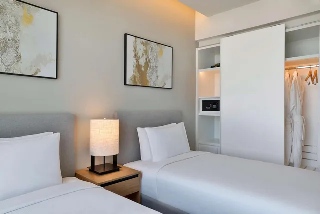 2 Bedrooms, Apartment, 2 Double Beds, DoubleTree by Hilton Abu Dhabi Yas Island Residences 7/10
