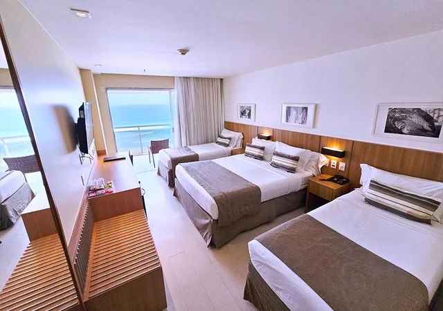غرفة فاخرة بإطلالة على البحر، Riale Brisa Barra Hotel 3/4