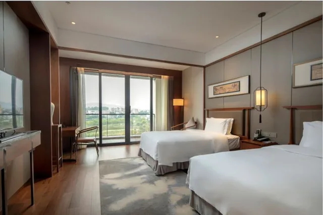 غرفة بزنس بسريرين منفصلين، Grand Skylight International Pingshan 2/3