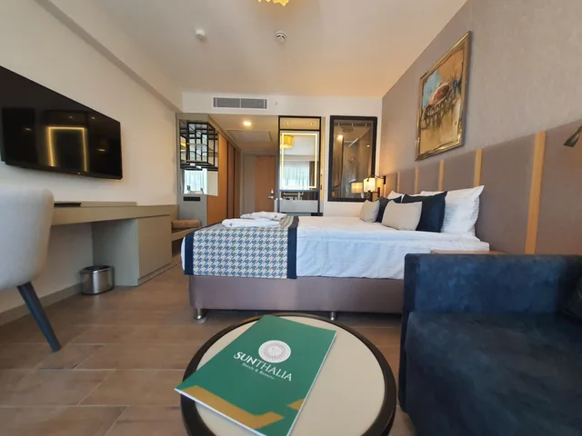 غرفة اقتصادية بسرير مزدوج، Sunthalia Hotels & Resorts Ultra All Inclusive Adults Only Party Hotel Side 8/10