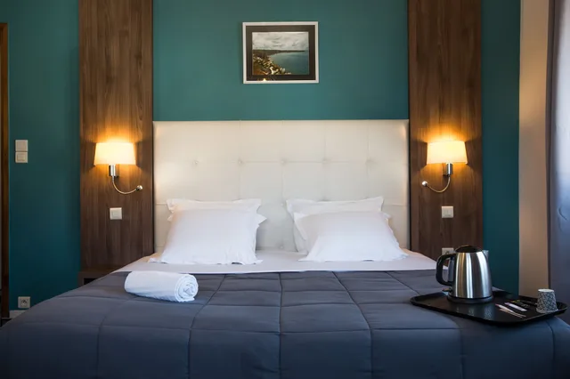 غرفة سوبيريور بسرير كوين، Hotel Les Pieux 6/10