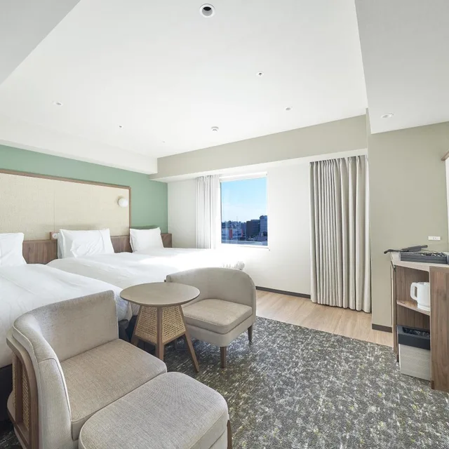 غرفة ديلوكس ثلاثية للمدخنين، Keisei Richmond Hotel Tokyo Kinshicho 2/4