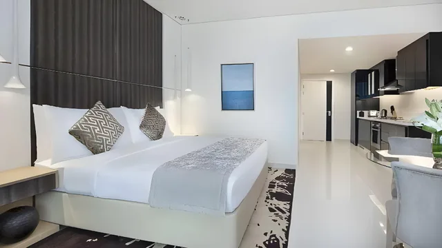 غرفة ديلوكس، Damac Maison Canal Views 1/1