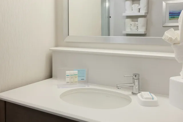 غرفة بسرير كينج لذوي الإعاقة، Hampton Inn Santa Cruz 3/4
