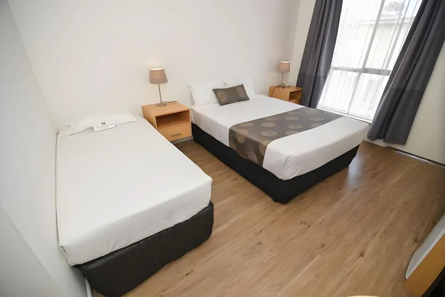 غرفة بسريرين منفصلين، DANDENONG MOTEL 1/2