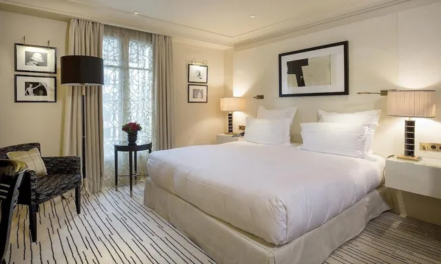 جناح بسرير مزدوج بشرفة، Hotel Montaigne 4/4