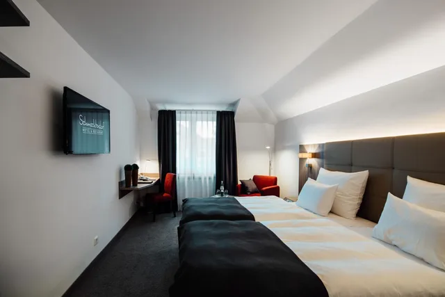 غرفة بسرير مزدوج، Hotel Schmachtendorf 1/1