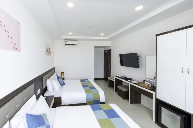 غرفة سوبيريور رباعية بسريرين كينج، Phuc Thanh Hotel 2/5