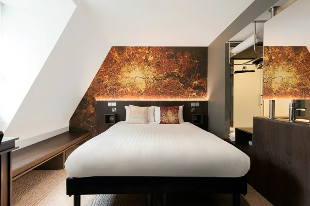 غرفة بسرير مزدوج، Heeton Concept Hotel - Luma Hammersmith 3/5