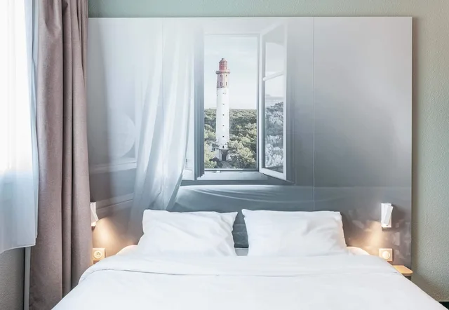 Double Accesible room، B&B HOTEL Bordeaux Sud Mios 3/8
