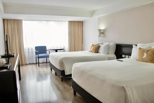 غرفة بسريرين مزدوجين لذوي الإعاقة، Grand Cantalagua Hotel Morelia, BW Signature Collection 8/10