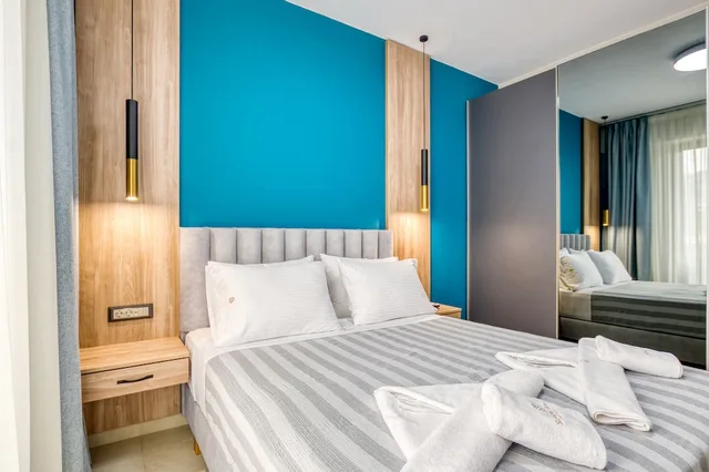 جناح جونيور بسرير مزدوج بإطلالة على الجبل، Sapphire Horizon Suites 1/6