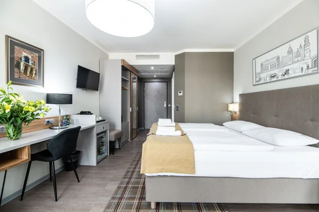 غرفة كومفورت بسرير مزدوج أو سريرين منفصلين، Perfect Hotel 5/8