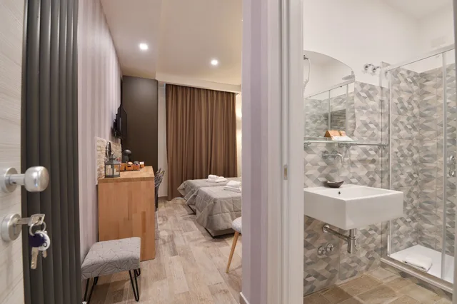 غرفة سوبيريور بسرير كوين، Relais Barberini 8/10