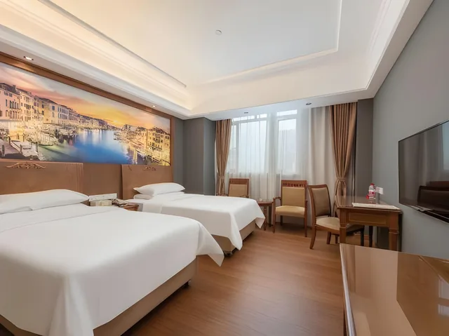 غرفة ديلوكس بسريرين منفصلين، Vienna Hotel (Foshan West Railway Station Airport Branch) 2/3