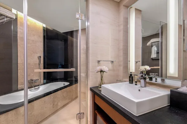 غرفة تنفيذية بسرير كينج بغرفة نوم واحدة، Ascott Huai Hai Road 4/6