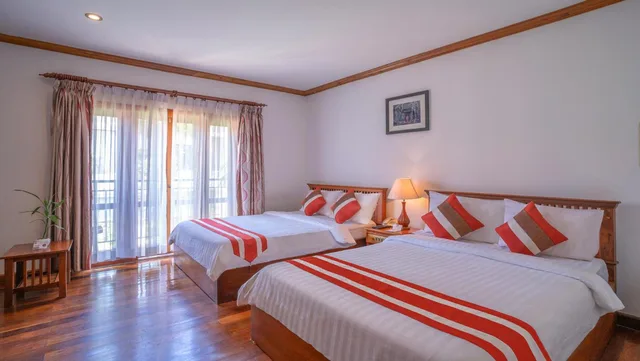 غرفة ديلوكس بسريرين منفصلين بشرفة، Cheathata Cta Hotel Siem Reap 1/10