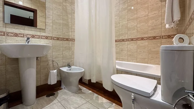 غرفة ثلاثية بثلاثة أسرّة بإطلالة على البحر بشرفة، Avenida Praia 7/9