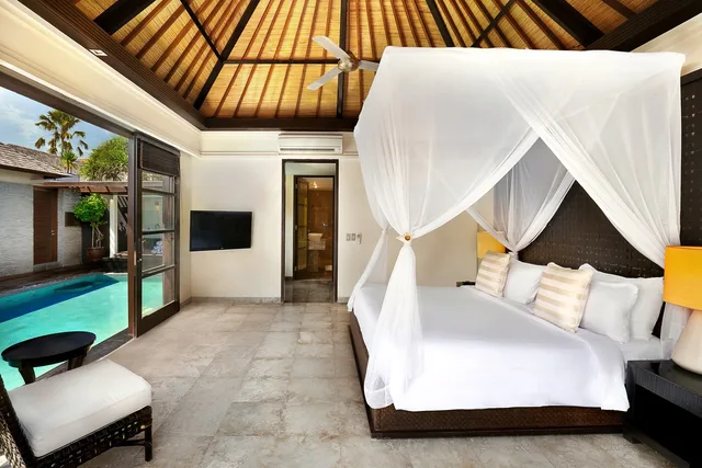 فيلا ملكية بسريرين مزدوجين بـ3 غرف نوم بمسبح خاص، Peppers Seminyak 1/2
