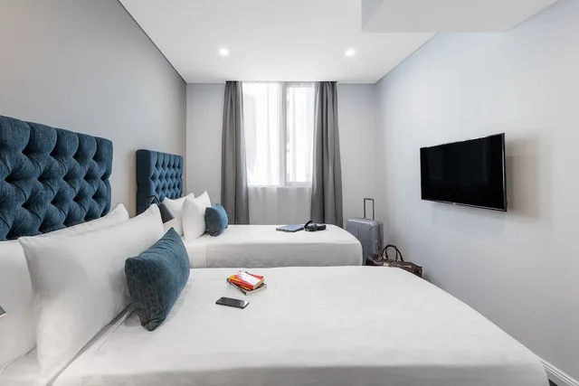 جناح بسريرين منفصلين بغرفة نوم واحدة، Meriton Suites Coward Street 2/5
