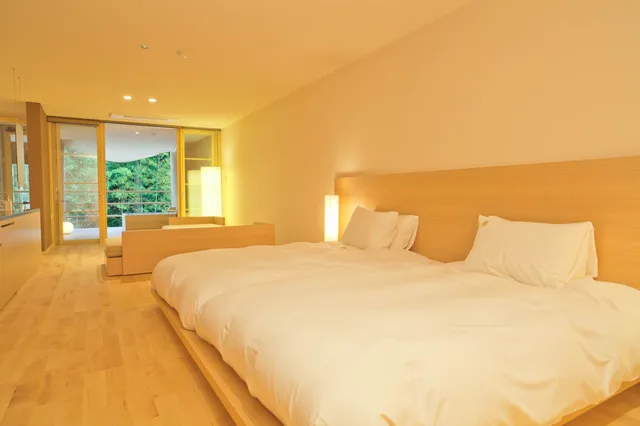 Junior Suite, Twin Beds, Outdoor Bath, Sofa, Tatami، Kinnotake Tonosawa 1/1