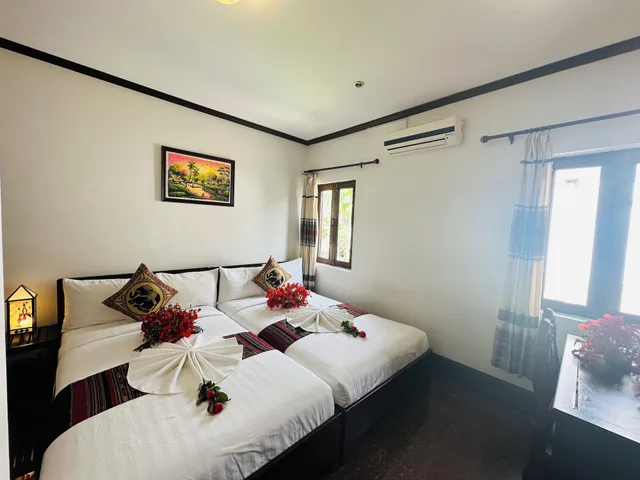 غرفة ديلوكس بسريرين منفصلين، Thatsaphone Hotel 3/10