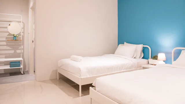 غرفة قياسية بسريرين منفصلين، ME U Hostel Pattaya 1/6