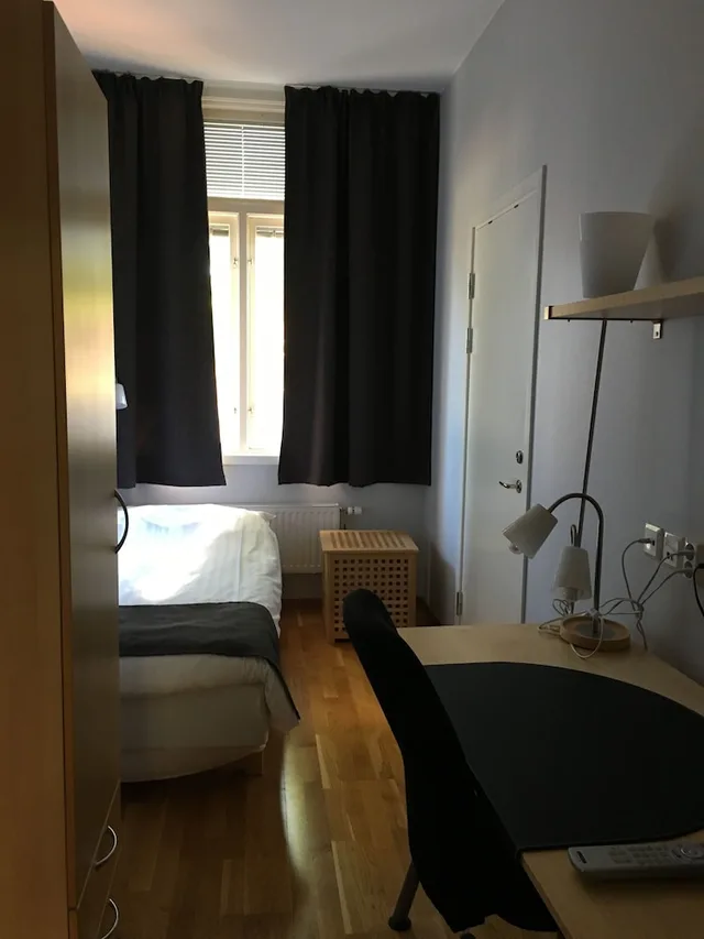غرفة بزنس مفردة بسرير فردي، Hotell Hässlö 5/5
