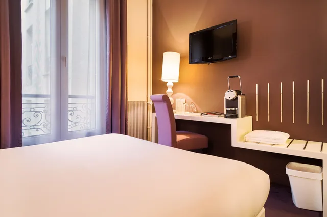 غرفة ديلوكس بسرير مزدوج، Hotel Chambellan Morgane 3/5
