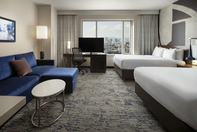 Studio, Multiple Beds, Accessible، Residence Inn Los Angeles La Live 2/4