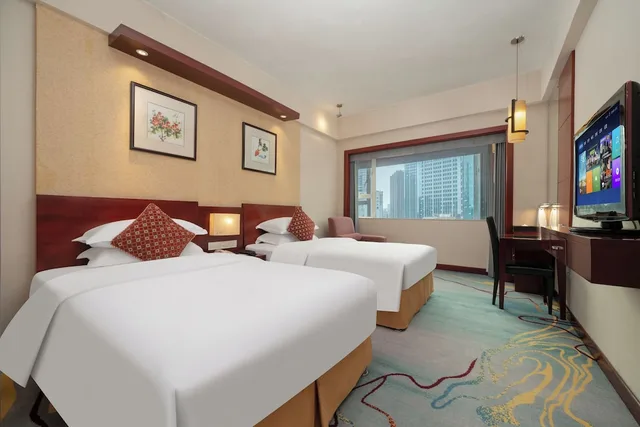 غرفة بزنس بسريرين منفصلين، Yanling Hotel 2/4
