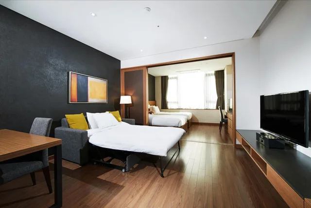 غرفة بريميير بسرير فردي، Fraser Place Namdaemun Seoul 4/5