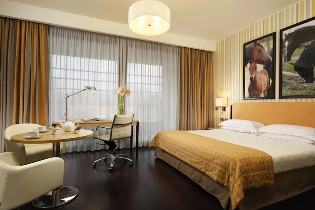 غرفة ديلوكس بسرير كوين، Unahotels Varese 6/10