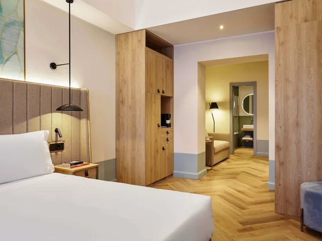 جناح بسرير كينج وسريرين منفصلين، Hotel Giacomo Morra Alba - Handwritten Collection 3/9
