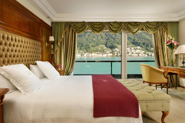 Deluxe, Suite, 1 Queen and 1 Single Bed, Lake View, Swiss Diamond Hotel Lugano 1/1