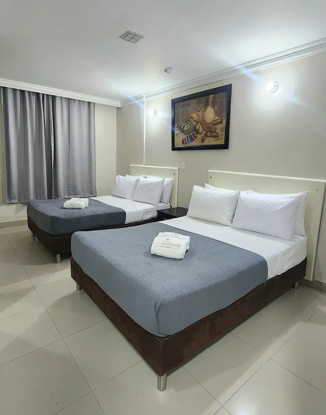 Standard, Quadruple, Double and Twin Beds, Bocagrande Cartagena de Indias 1/10