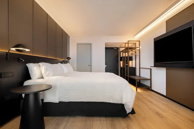 Standard, King Bed, Mountain View, Bath and Shower، Holiday Inn Express Santiago Las Condes Former Holiday Inn Express Santiago el Golf 3/5