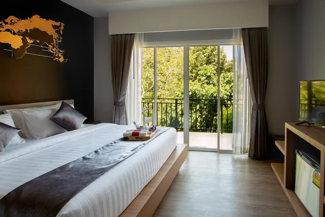 غرفة بسرير كوين بإطلالة على الجبل، Urip Resort Phi Phi Island 4/10