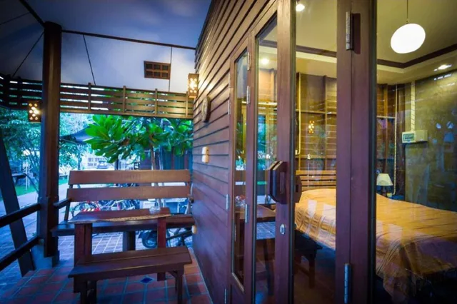 غرفة قياسية بسرير مزدوج، Ruen Purksa Resort 7/8